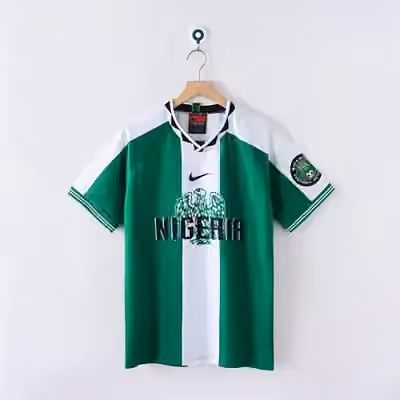 1996 Nigeria Home Jersey（Retro）S-2XL