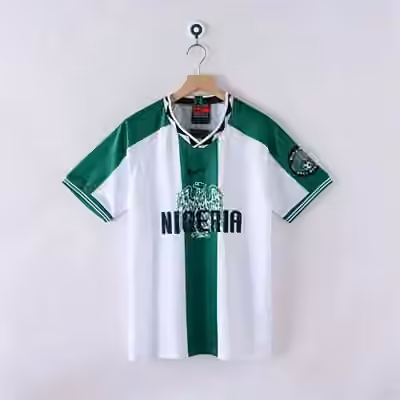 1996 Nigeria Away Jersey（Retro）S-2XL