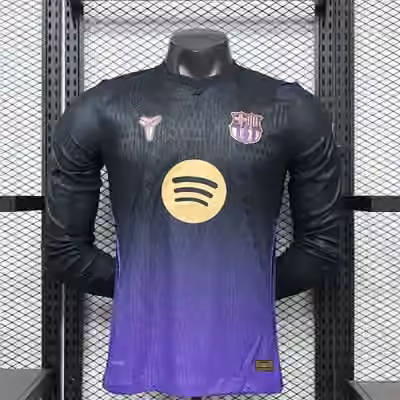 2026/27 Barcelona Away Long Sleeve Jersey（Player Version） S-2XL
