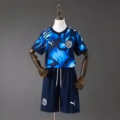 2026 Paraguay Away Jersey Kids Kit Size 16-28
