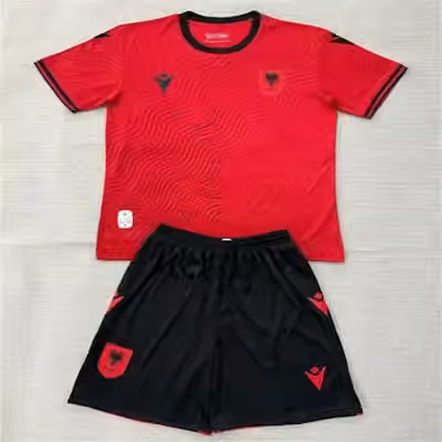2026 Albania Home Jersey Adult S-2XL /Kid kits 16-28