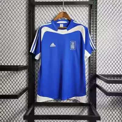 2004 Greece Away Jersey （Retro）S-XXL