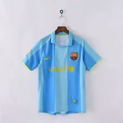 2007/08 Barcelona Away Jersey（Retro）S-2XL