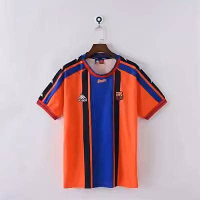 1997/98 Barcelona Away Jersey（Retro）S-2XL