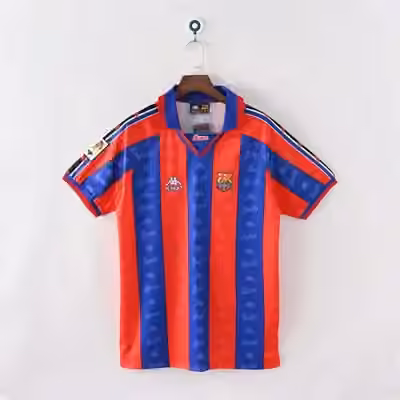 1996/97 Barcelona Home Jersey（Retro）S-2XL