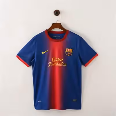 2012/13 Barcelona Home Jersey（Retro）S-2XL