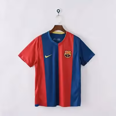2006/07 Barcelona Home Jersey（Retro）S-2XL