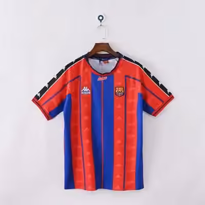 1997/98 Barcelona Home Jersey（Retro）S-2XL