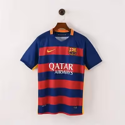2015/16 Barcelona Home Jersey（Retro）S-2XL