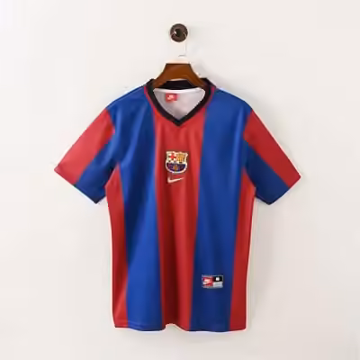 1998/99 Barcelona Home Jersey（Retro）S-2XL