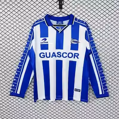 1998/99 Deportivo Alaves Home Long Sleeve Jersey（Retro）S-2XL