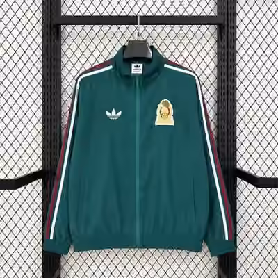 2026 Mexico Classic Bottle Green Windbreaker S-3XL