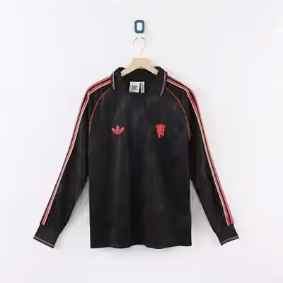 2026 Manchester United Retro Casual Long Sleeve Jersey S-2XL
