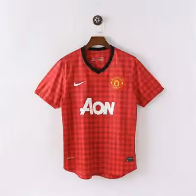 2012/13 Manchester United Home Jersey （Retro）S-2XL