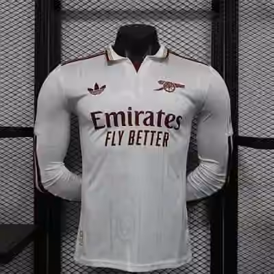 2025/26 Arsenal Third Away Long Sleeve Jersey（Player Version）S-2XL