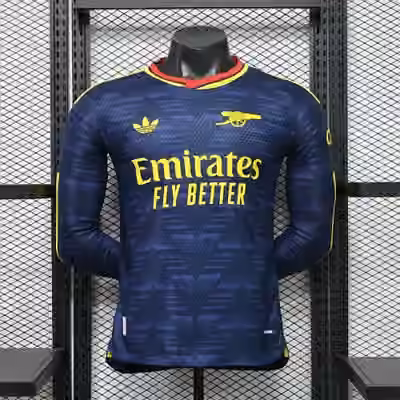 2026/27 Arsenal Away Long Sleeve Jersey（Player Version）S-2XL