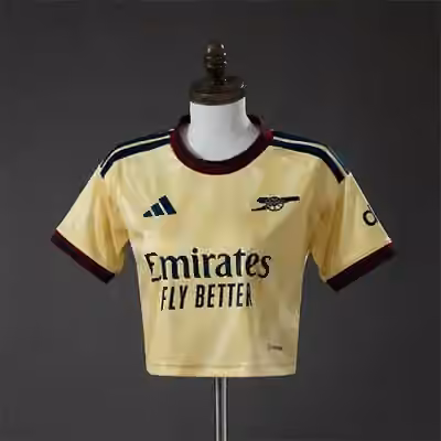 （Women's） 2026/27 Arsenal Third Away Match Crop Jersey S-2XL