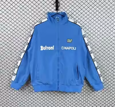 1987/88 Napoli Home Retro Windbreaker Jacket S-2XL