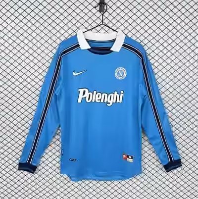 1998/99 Napoli Home Long sleeves Jersey（Retro）S-2XL