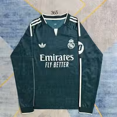 2026/27 Real Madrid Away Long Sleeve Jersey S-4XL