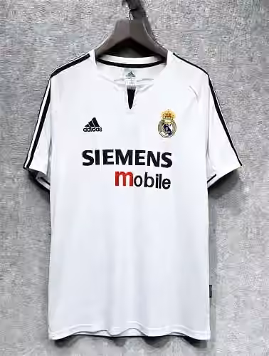2003/04 Real Madrid Home Jersey (Retro) S-2XL
