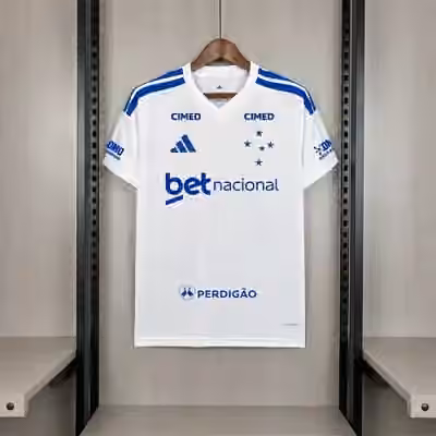 2026/27 Cruzeiro Away With All Sponsors Jersey S-4XL