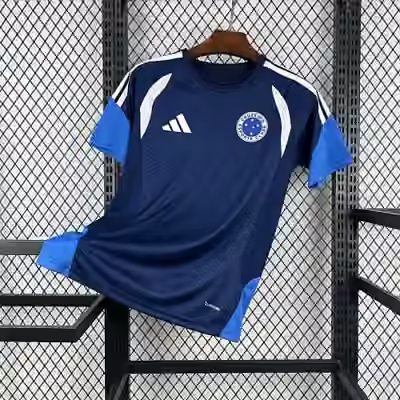 2025/26 Cruzeiro Pre-Match Dark Blue Jersey S-4XL