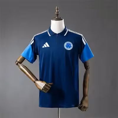 2026/27 Cruzeiro Training POLO - Dark Blue Jersey S-4XL