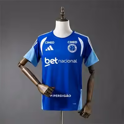 2026/27 Cruzeiro Training All sponsors - Blue Jersey S-4XL