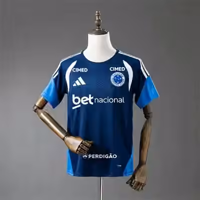2026/27 Cruzeiro Training All sponsors - Dark Blue Jersey S-4XL